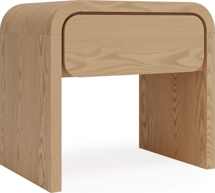 Elora 1-Drw Nightstand - Timber – view 5