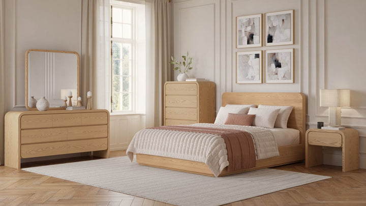 Elora 1-Drw Nightstand - Timber – view 8