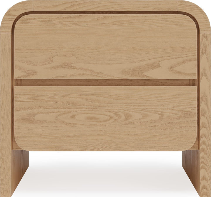 Elora 2-Drw Nightstand - Timber – view 4