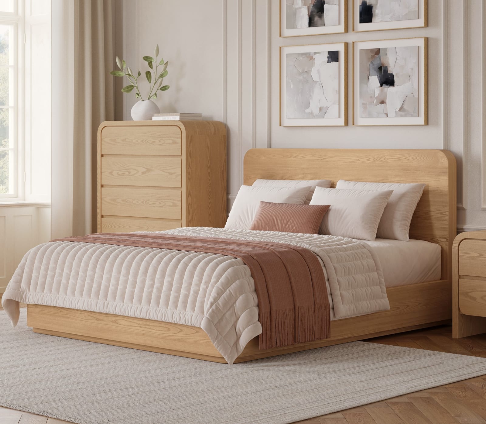 Elora CK Wood Bed-Timber – view 2