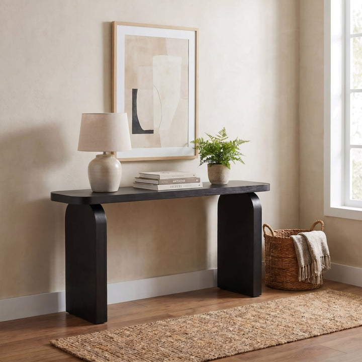 Elora Console Table - Jet