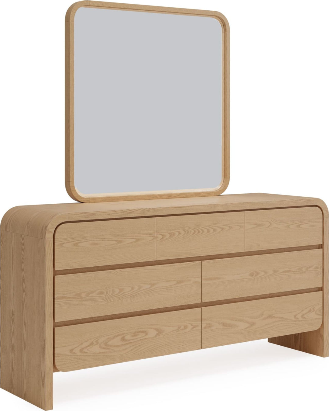 Elora Drs Mirror - Timber – view 5