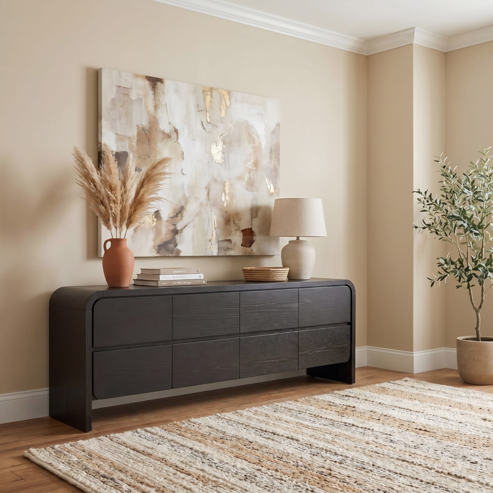 Elora Ent Console 78W - Jet