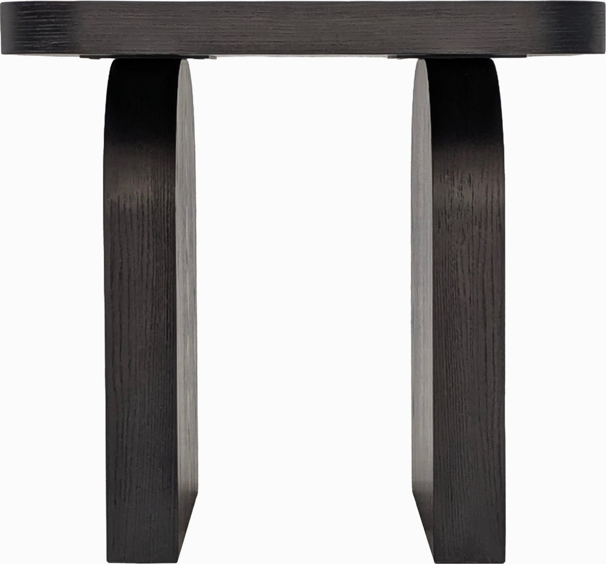 Elora Square End Table - Jet view 2