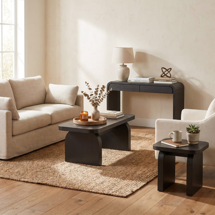Elora Square End Table - Jet – view 8