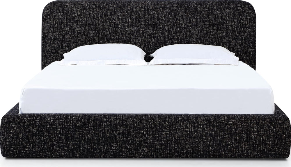 Elora California King-Size Upholstered Platform Bed in Moonlight Chenille – view 2