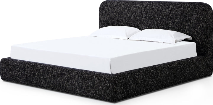 Elora Full-Size Upholstered Platform Bed in Moonlight Chenille – view 3