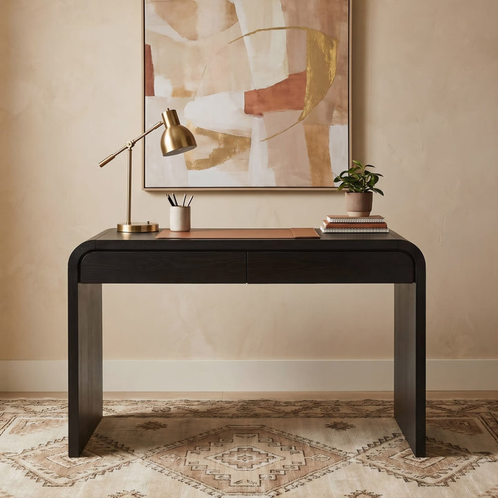 Elora Writing Desk - Jet