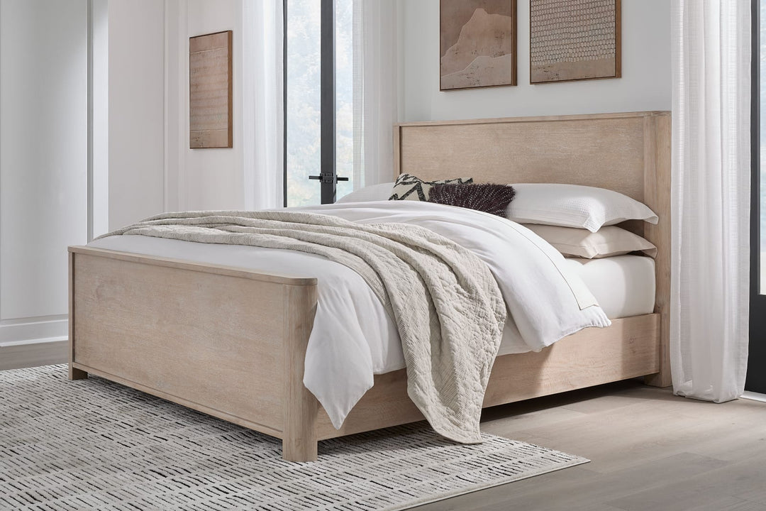 Evelyn Wood QN Bed - Saltwood