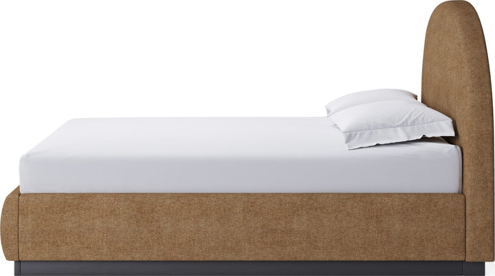Flex Queen-size Upholstered Bed in Porcini Chenille – view 5
