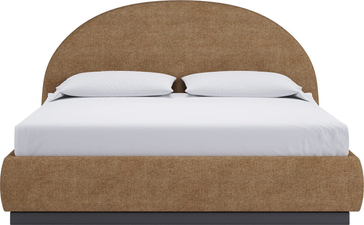 Flex Queen-size Upholstered Bed in Porcini Chenille – view 7