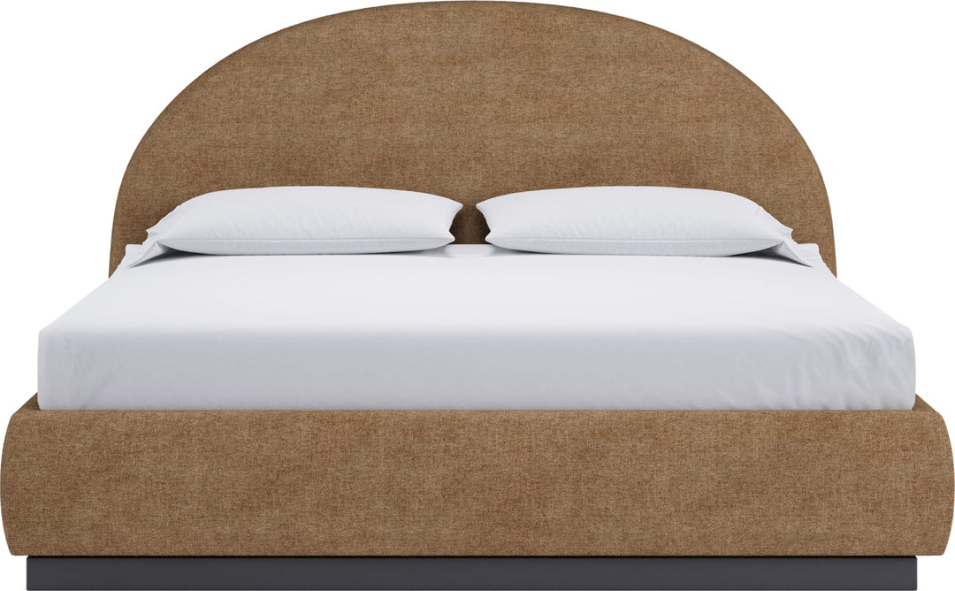 Flex California King-Size Upholstered Bed in Porcini Chenille (2026) – view 7
