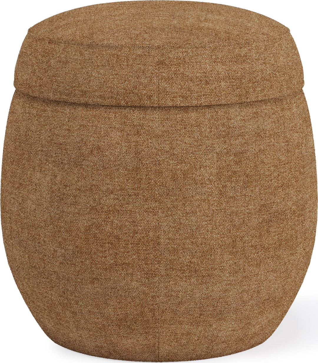 Flex Upholstered Ottoman in Porcini Chenille