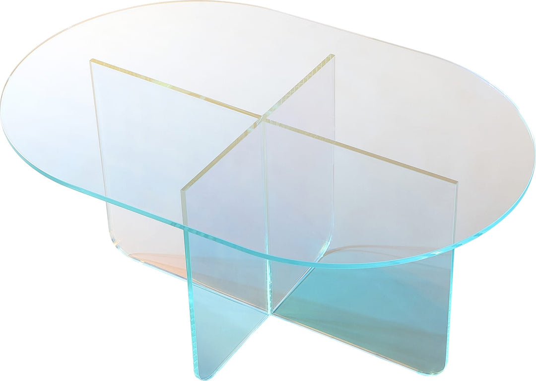 Fomo Coffee Table in Iridescent Glass – view 3