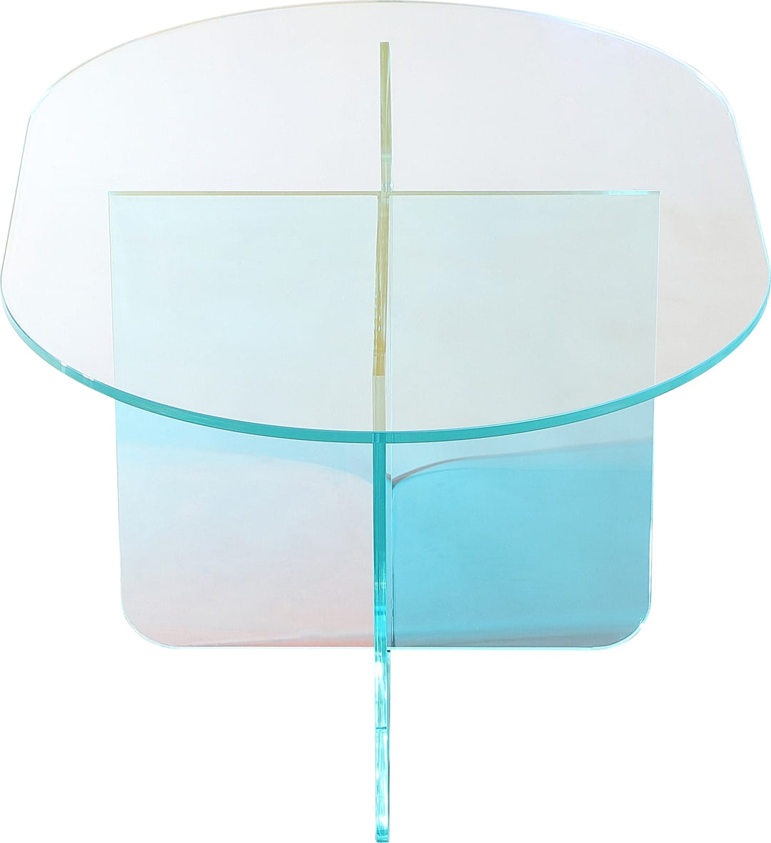 Fomo Coffee Table in Iridescent Glass – view 5