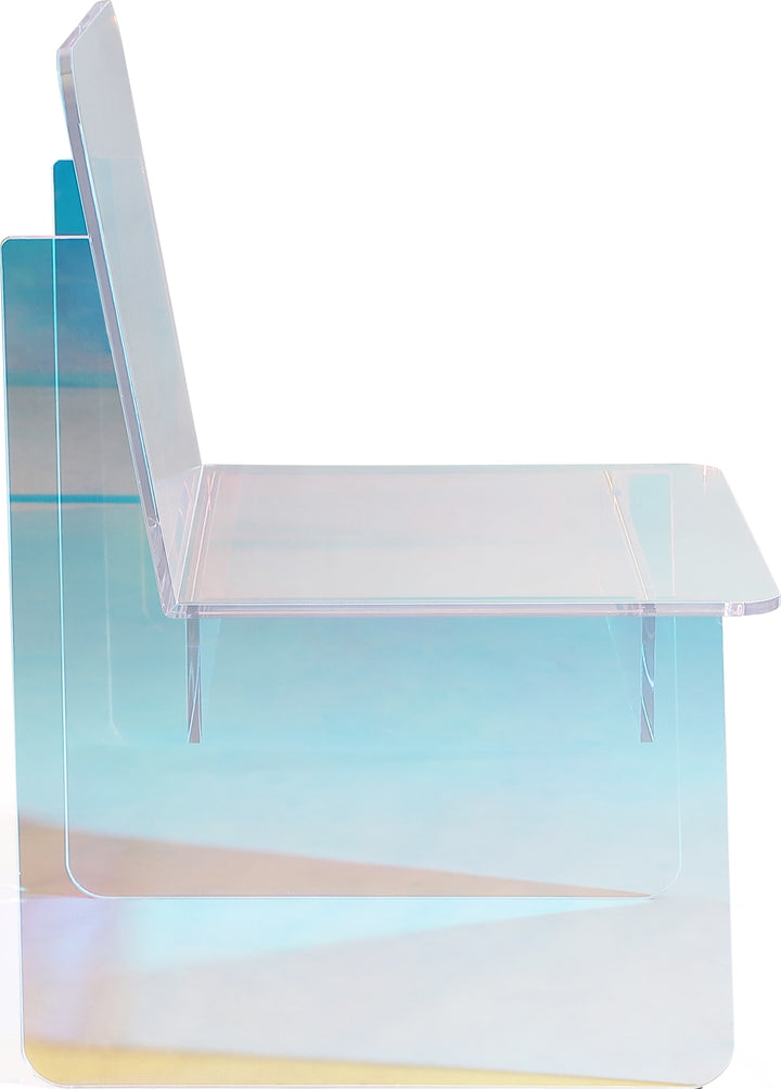 Fomo Iridescent Acrylic Accent Chair – view 4
