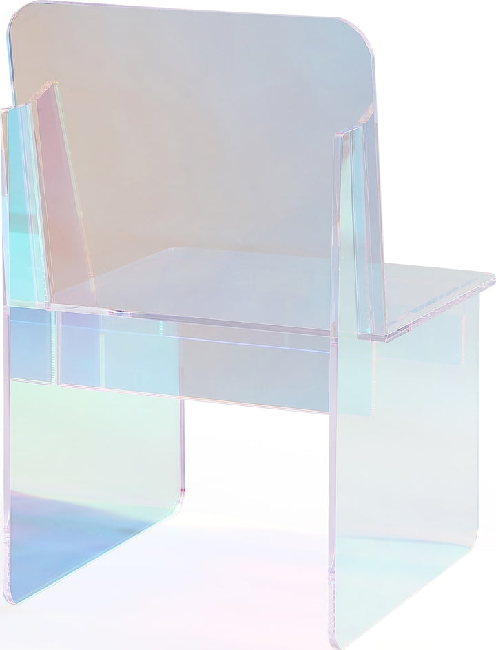 Fomo Iridescent Acrylic Accent Chair – view 5
