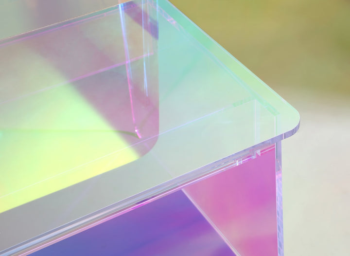 Fomo Iridescent Acrylic Accent Chair – view 7