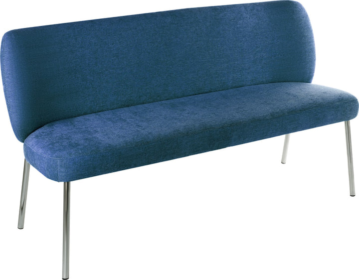 Fomo Upholstered Bench - Azure – view 2