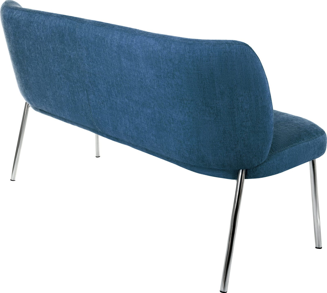 Fomo Upholstered Bench - Azure – view 4