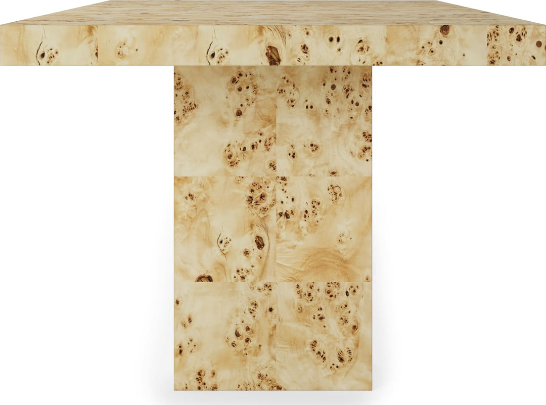 Frida Rect Burl Dn Tbl - Honyd Burl – view 3