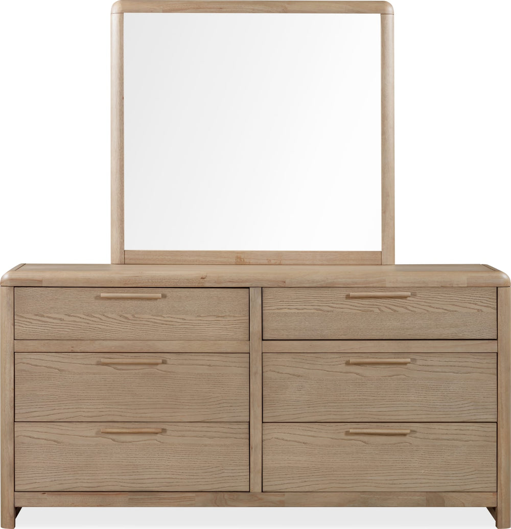 Furano Wall or Dresser Mirror in Ginger – view 4
