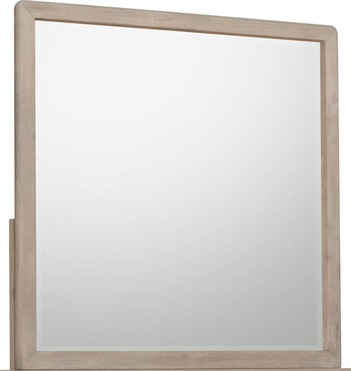 Gardenia Beveled Glass Wall or Dresser Mirror in Chai – view 4