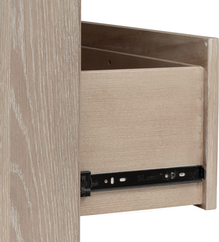 Gardenia Six Drawer Oak Wood Dresser in Chai – view 9