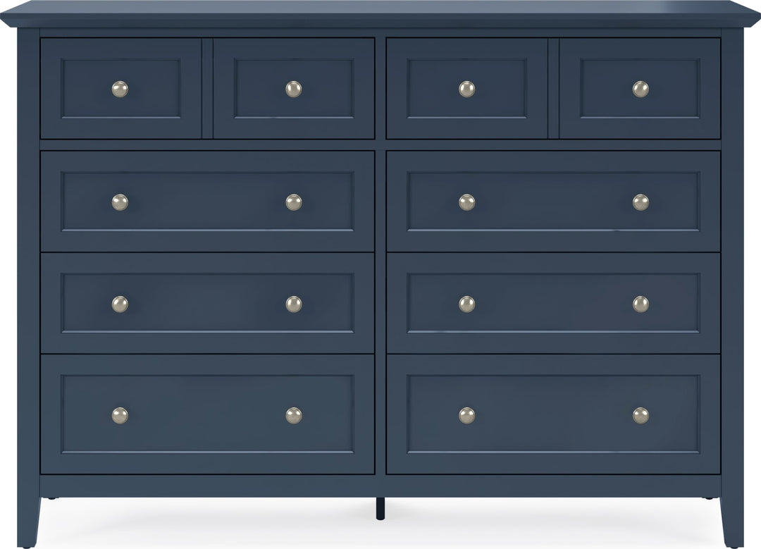Grace Eight Drawer Dresser in Blueberry (2024) – view 2