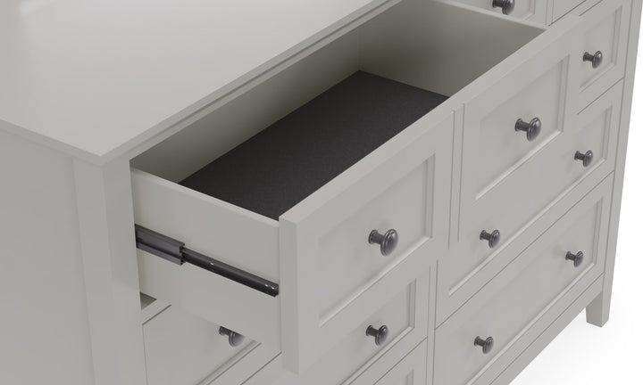 Grace Eight Drawer Dresser in Elephant Gray (2024) – view 6