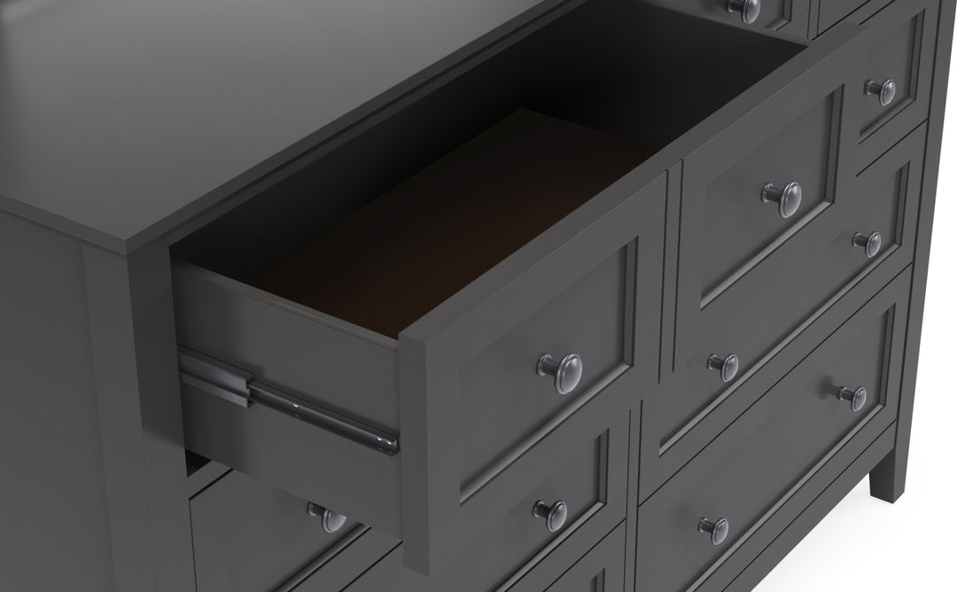 Grace Eight Drawer Dresser in Raven Black (2024) – view 2