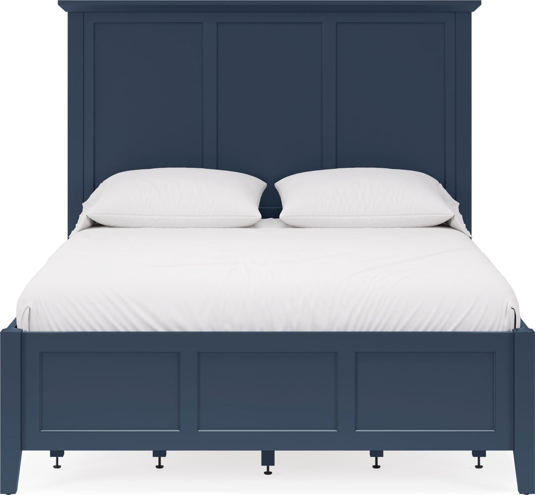 Grace Four Drawer Platform Storage Bed in Blueberry – view 2
