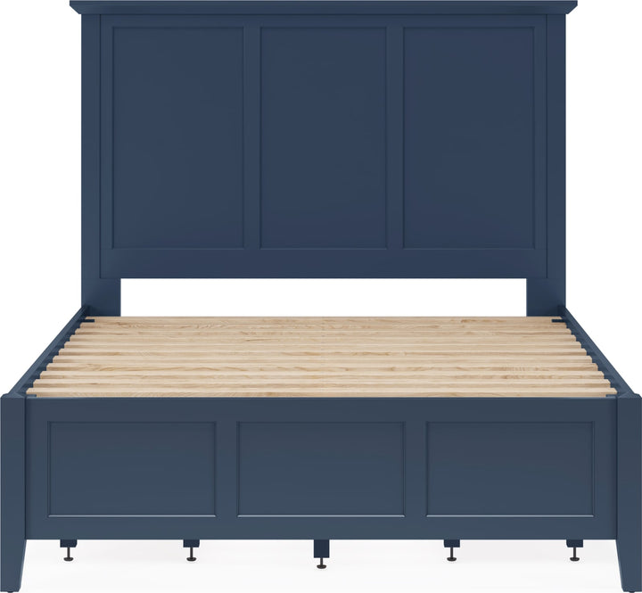 Grace Four Drawer Full-size Platform Storage Bed in Blueberry – view 6