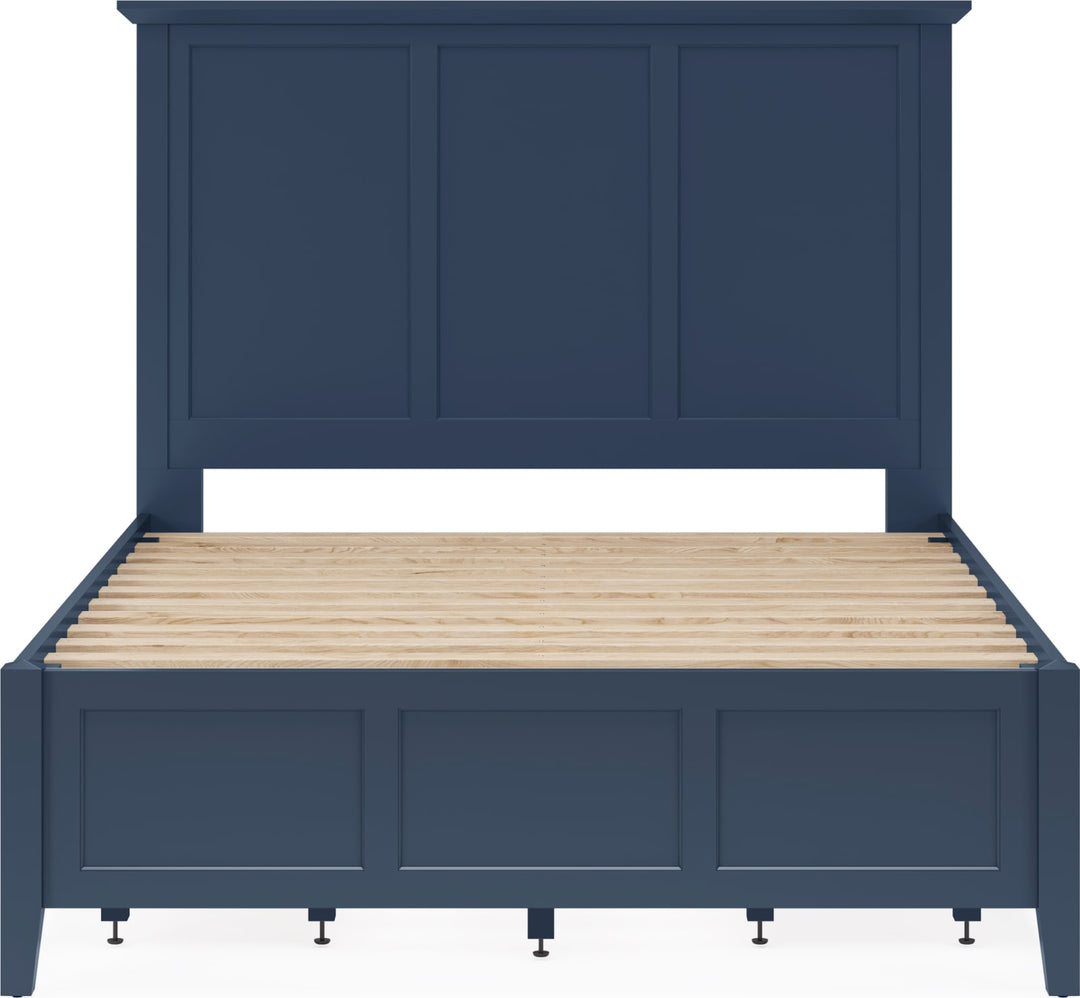 Grace Four Drawer Full-size Platform Storage Bed in Blueberry – view 6
