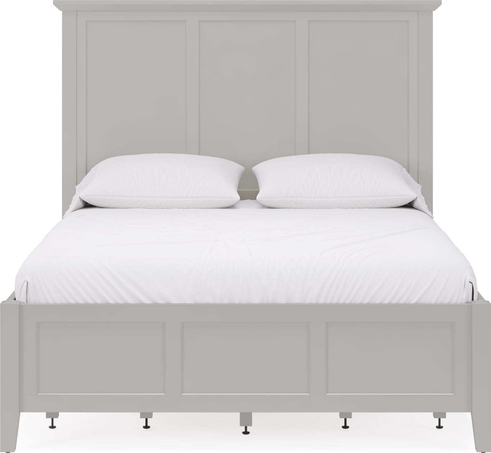 Grace Four Drawer Full-size Platform Storage Bed in Elephant Grey – view 2
