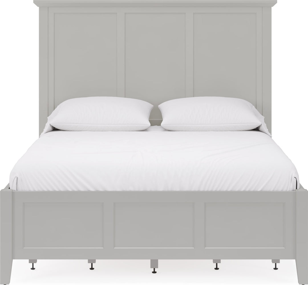Grace Four Drawer King-size Platform Storage Bed in  Elephant Grey – view 2