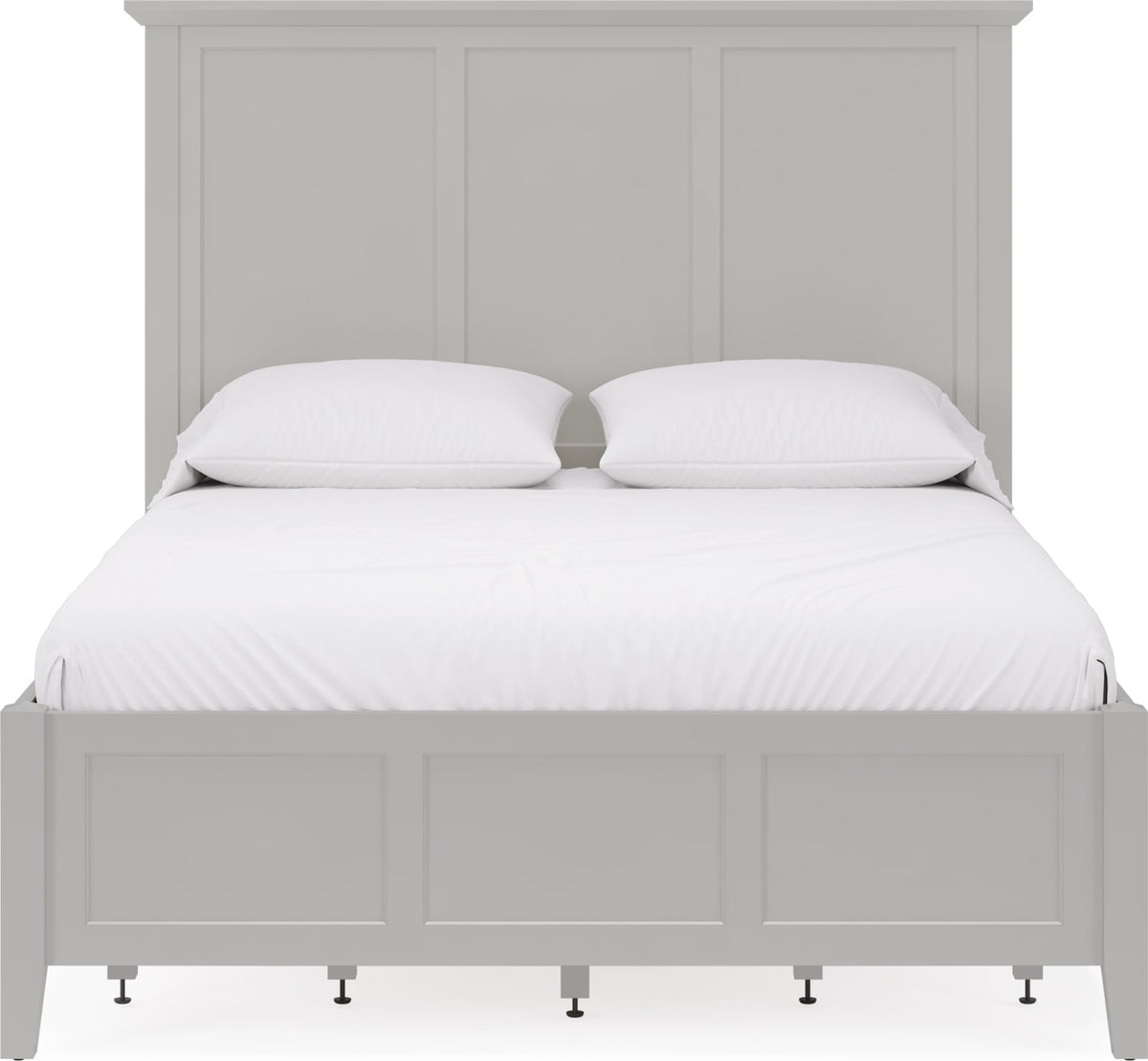 Grace Four Drawer King-size Platform Storage Bed in  Elephant Grey view 2