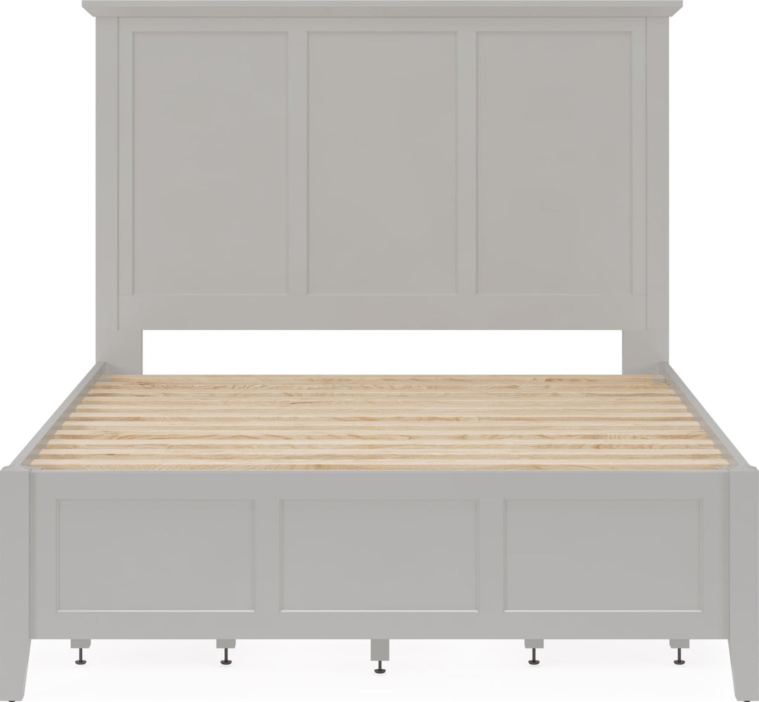 Grace Four Drawer Full-size Platform Storage Bed in Elephant Grey – view 6