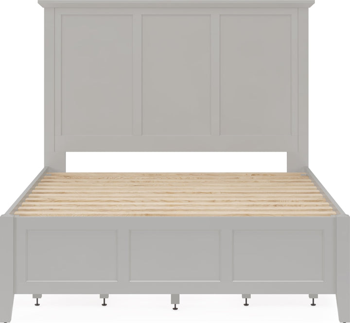 Grace Four Drawer Platform Storage Bed in Elephant Gray – view 6