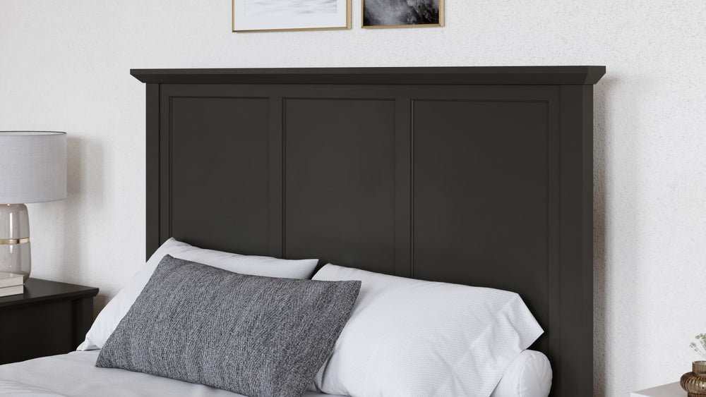 Grace Full-size Four Drawer Platform Storage Bed in Raven Black – view 11