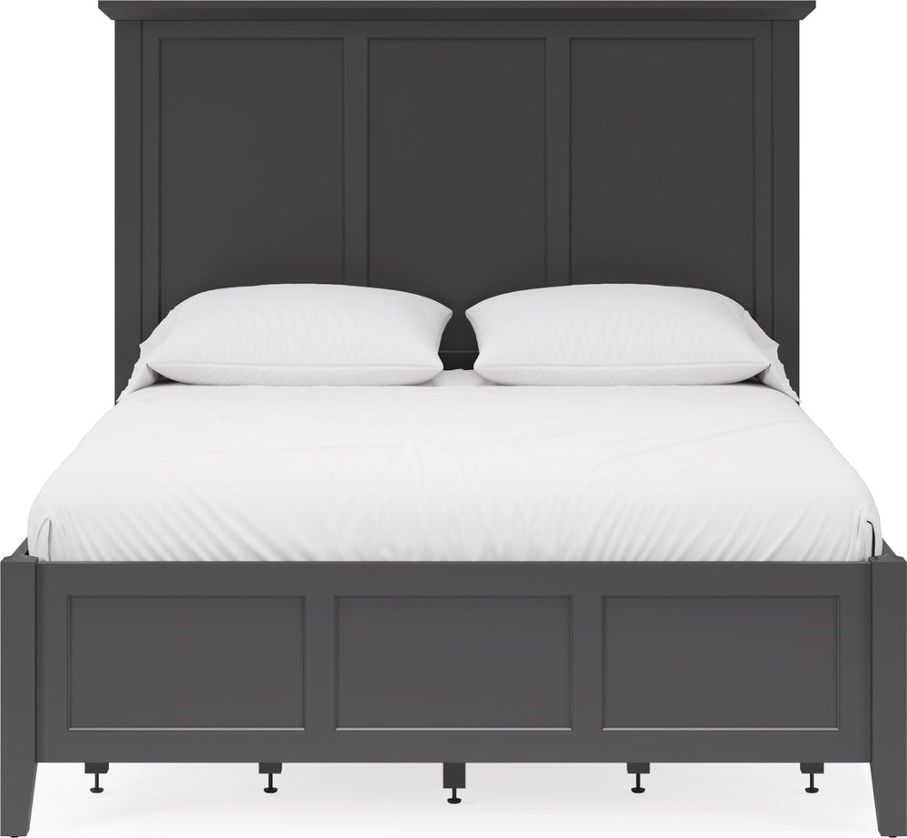 Grace California King-size Four Drawer Platform Storage Bed in Raven Black – view 3