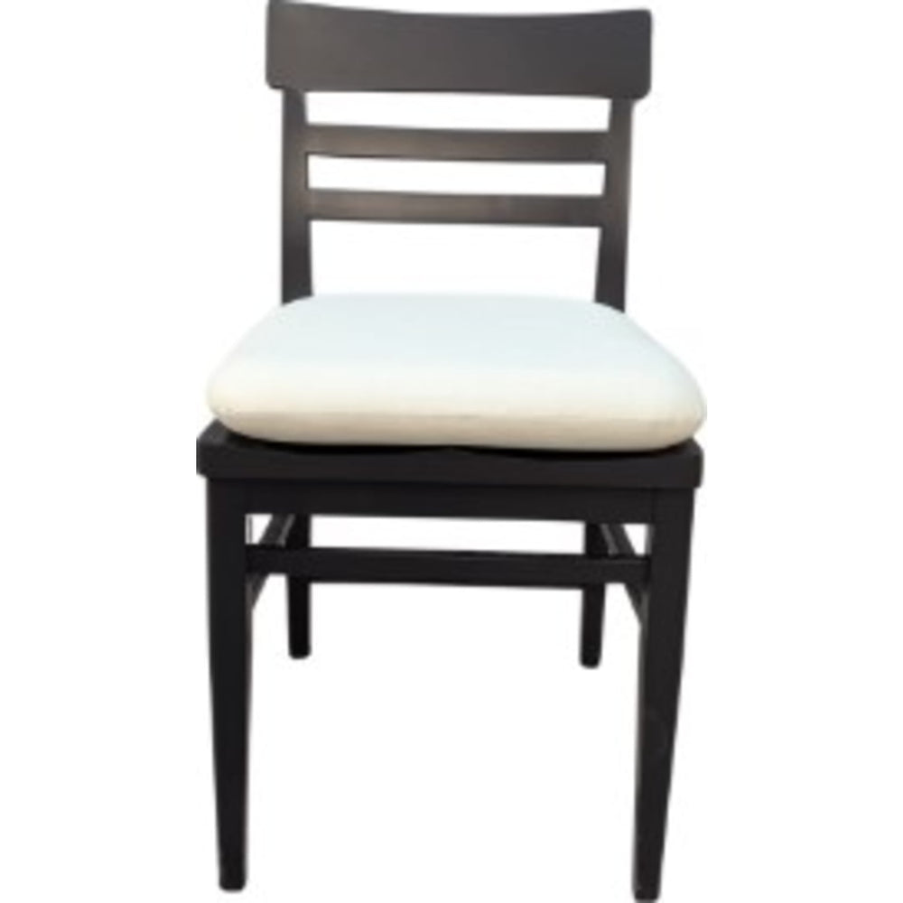 Grace Ladder Back Dining Side Chair in Raven