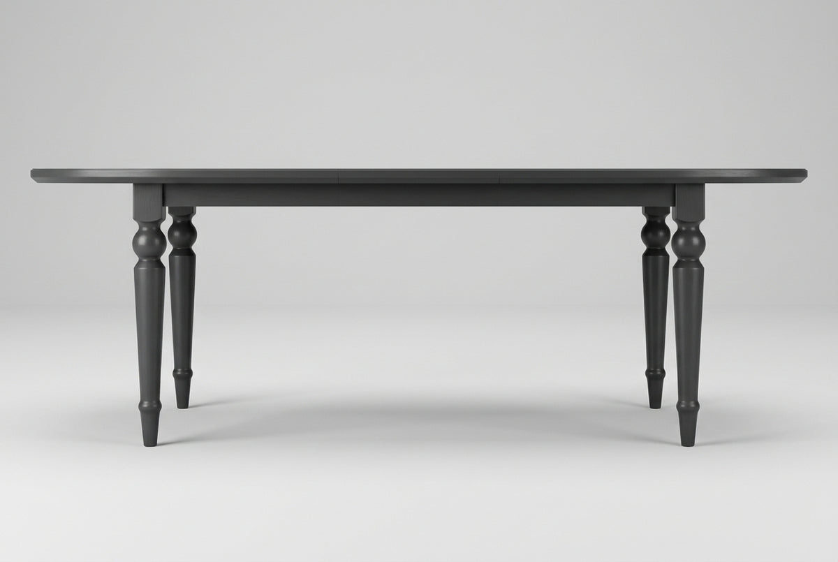 Grace Oval Din Table - Raven