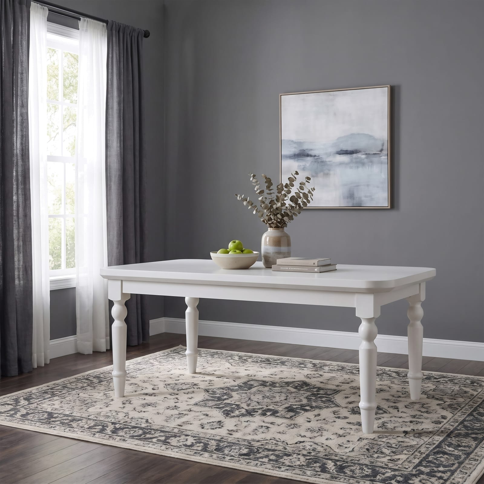 Grace Oval Din Table - Snwfl