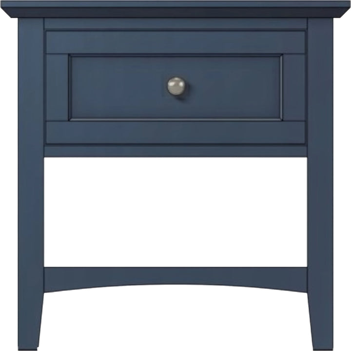 Grace Small One Drawer Nightstand in Blueberry
