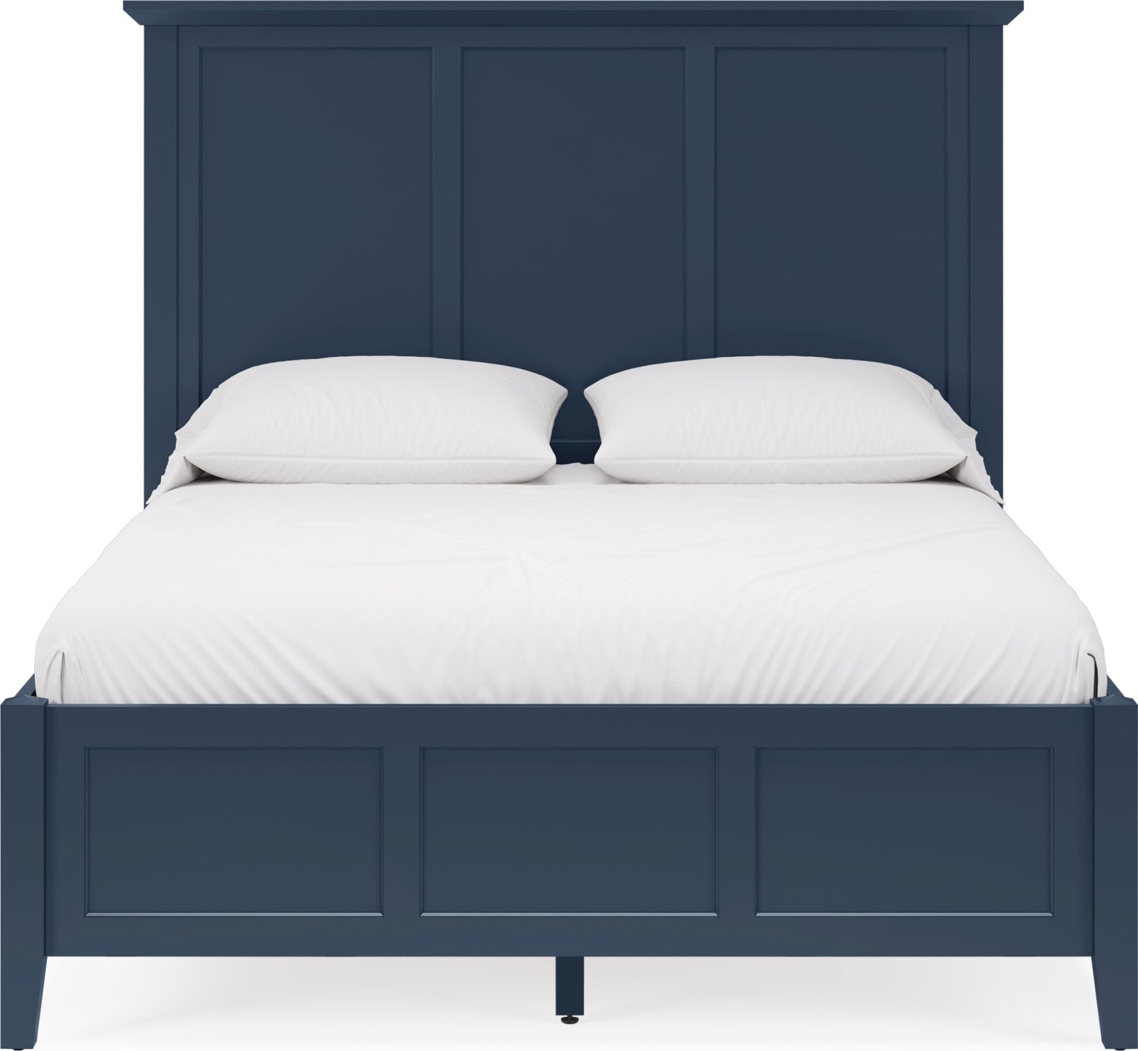 Grace King-size Three Panel Bed in Blueberry – view 2