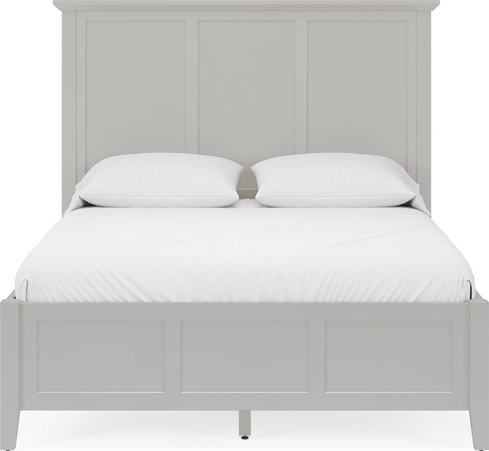 Grace Full-size Three Panel Bed in Elephant Grey – view 2