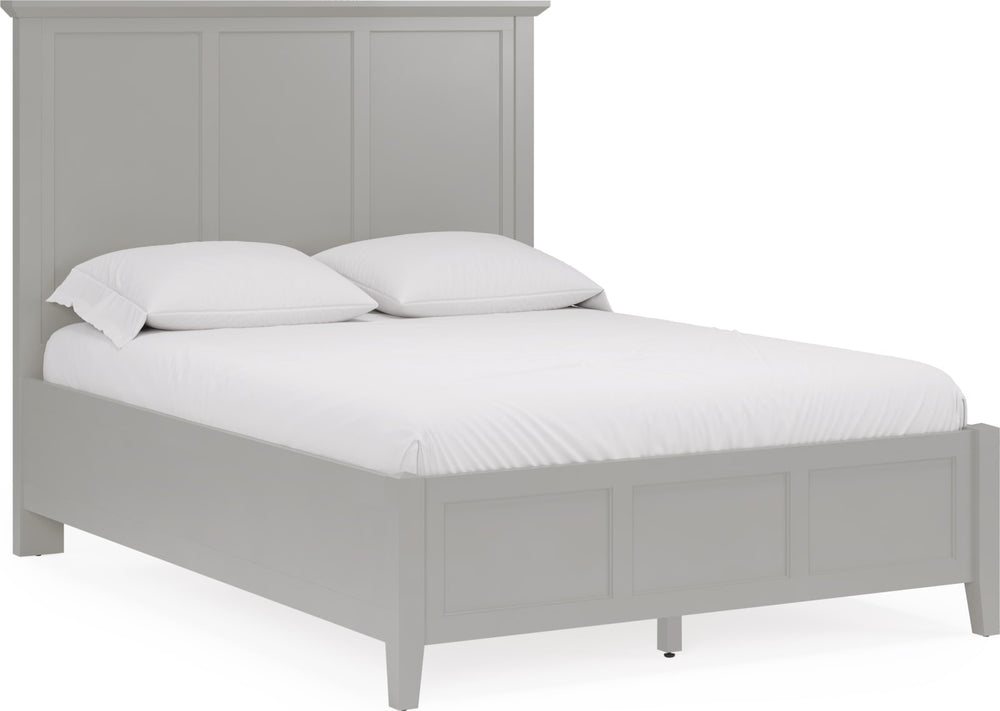 Grace Full-size Three Panel Bed in Elephant Grey – view 3