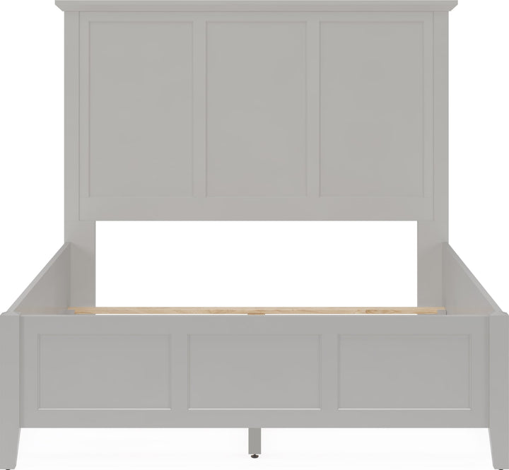 Grace Three Panel Bed in Elephant Grey – view 6