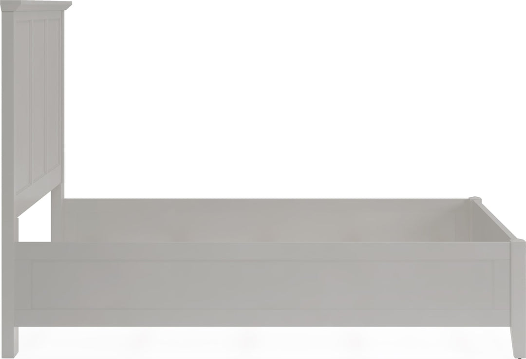 Grace Three Panel Bed in Elephant Grey – view 8